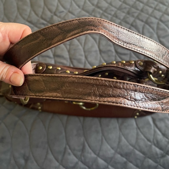 CODICE brown leather bag - Picture 9 of 10